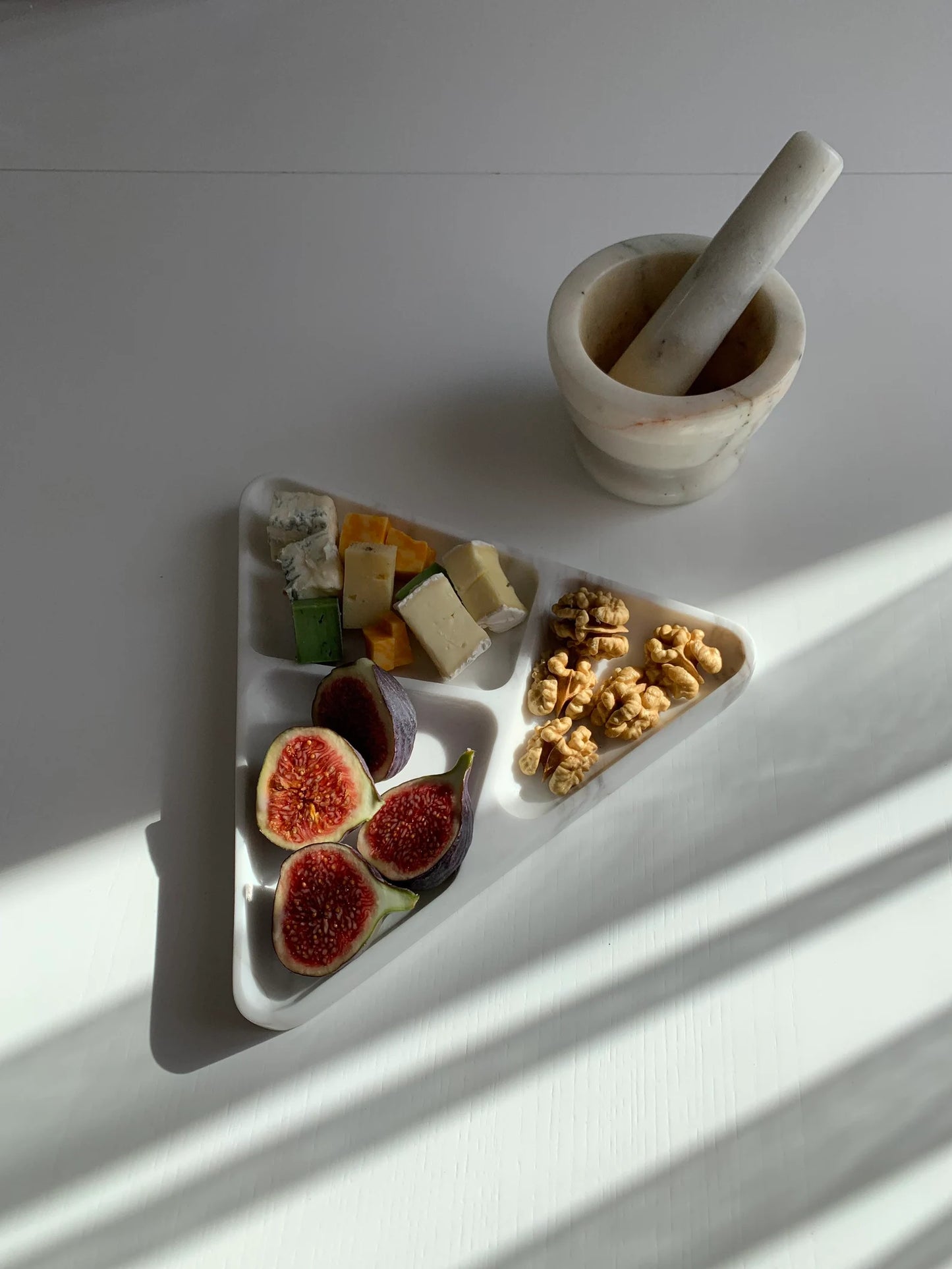 Carved marble cheese plate,decor plate