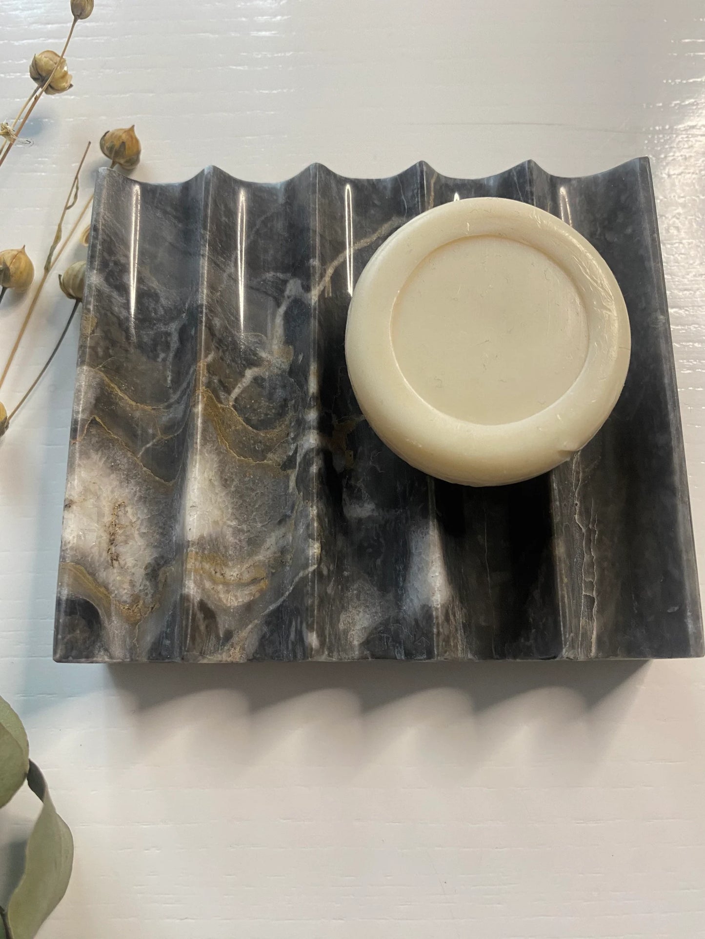 Elegant Marble Soap Dish