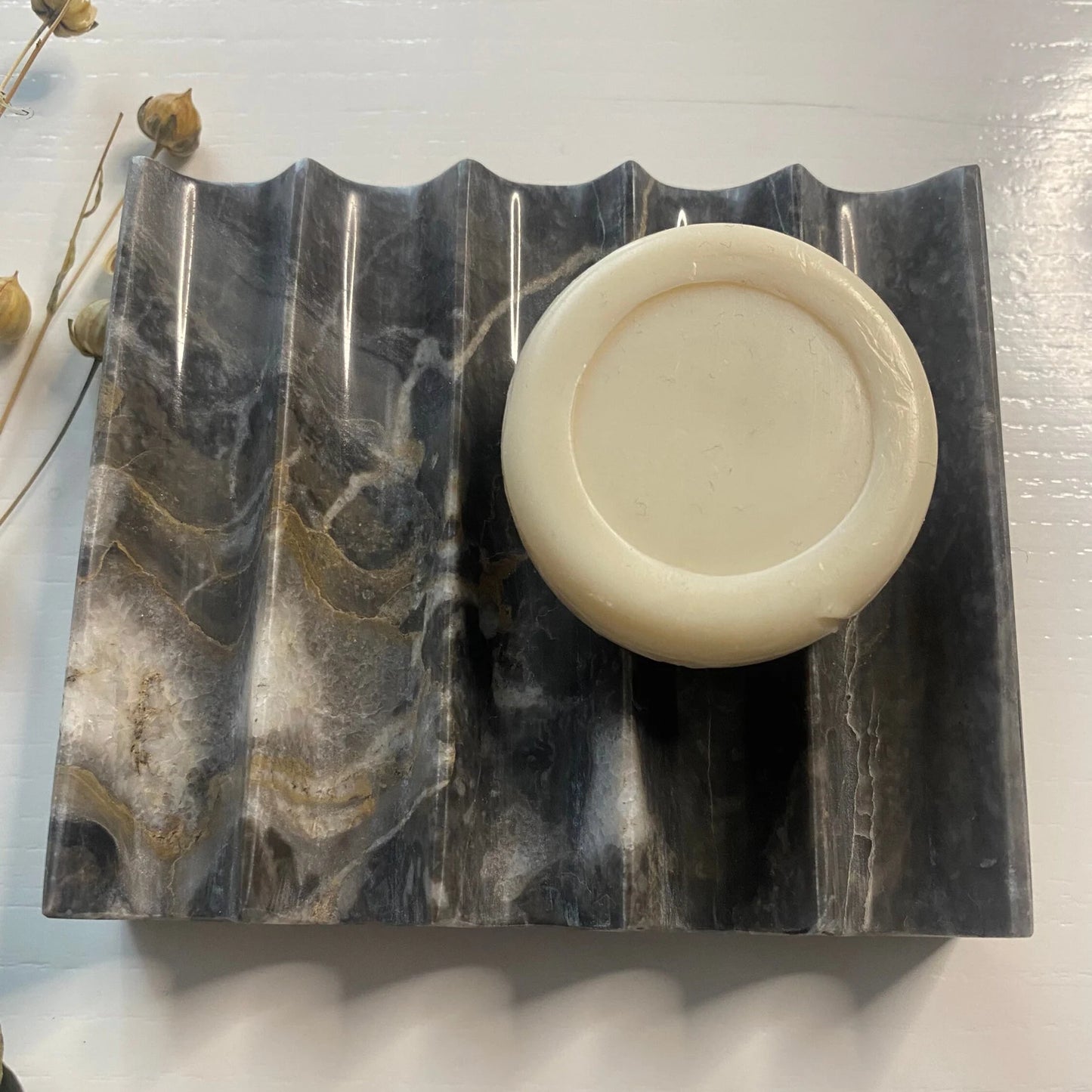 Elegant Marble Soap Dish