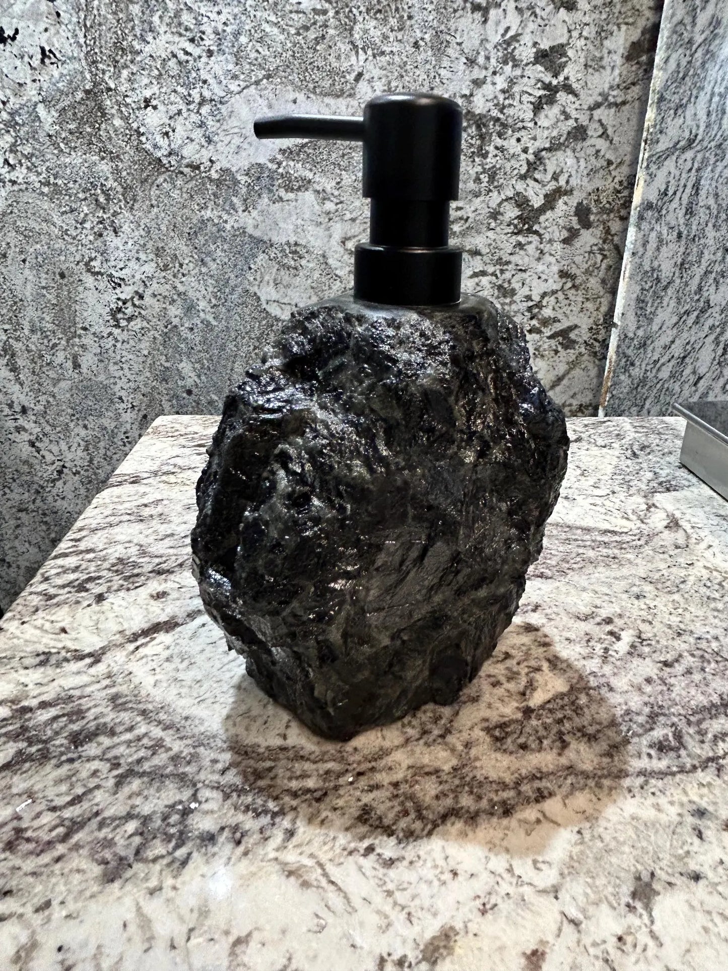 Hand soap dispenser marble, bathroom accessories