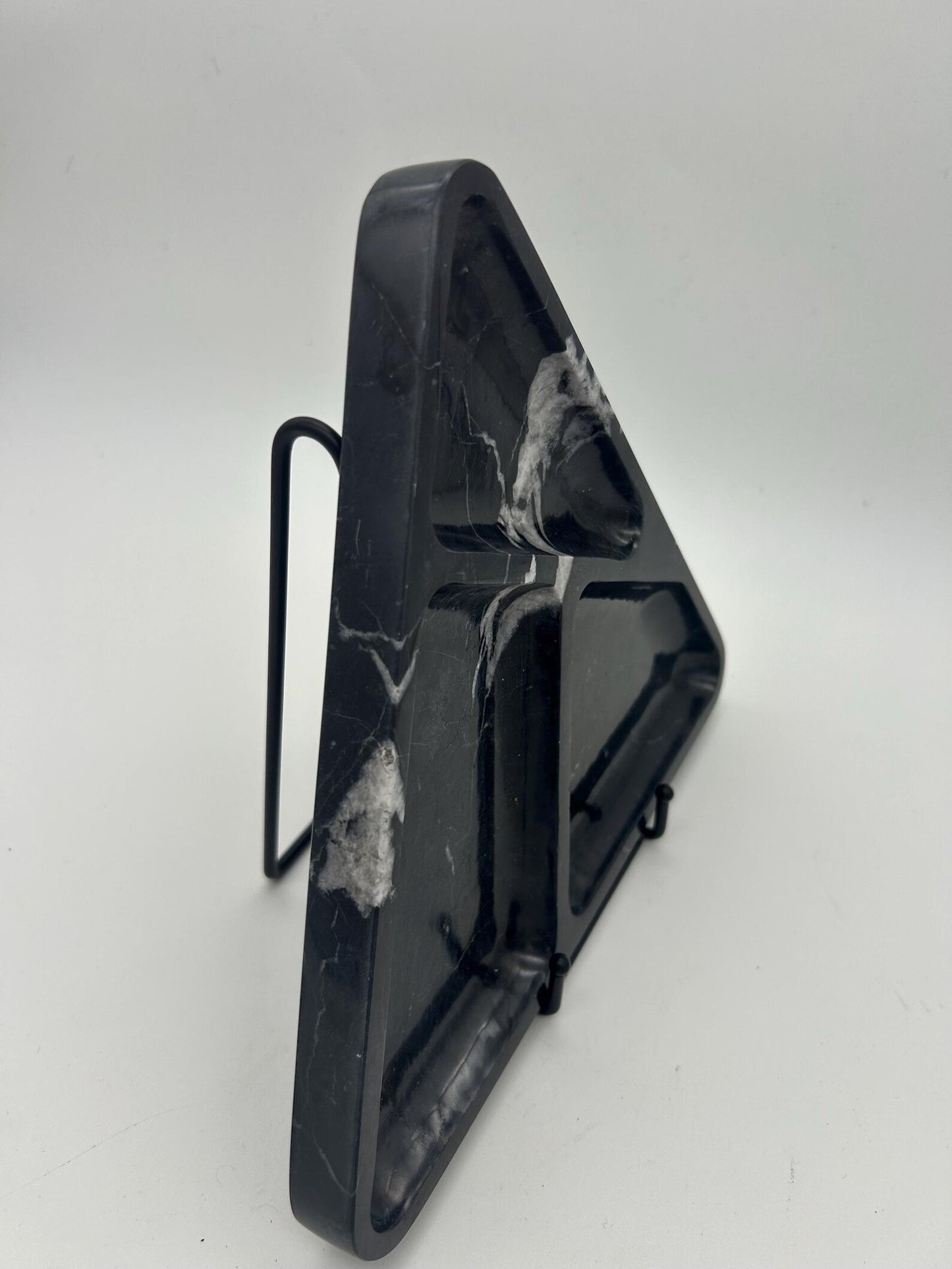 Carved marble cheese plate,decor plate