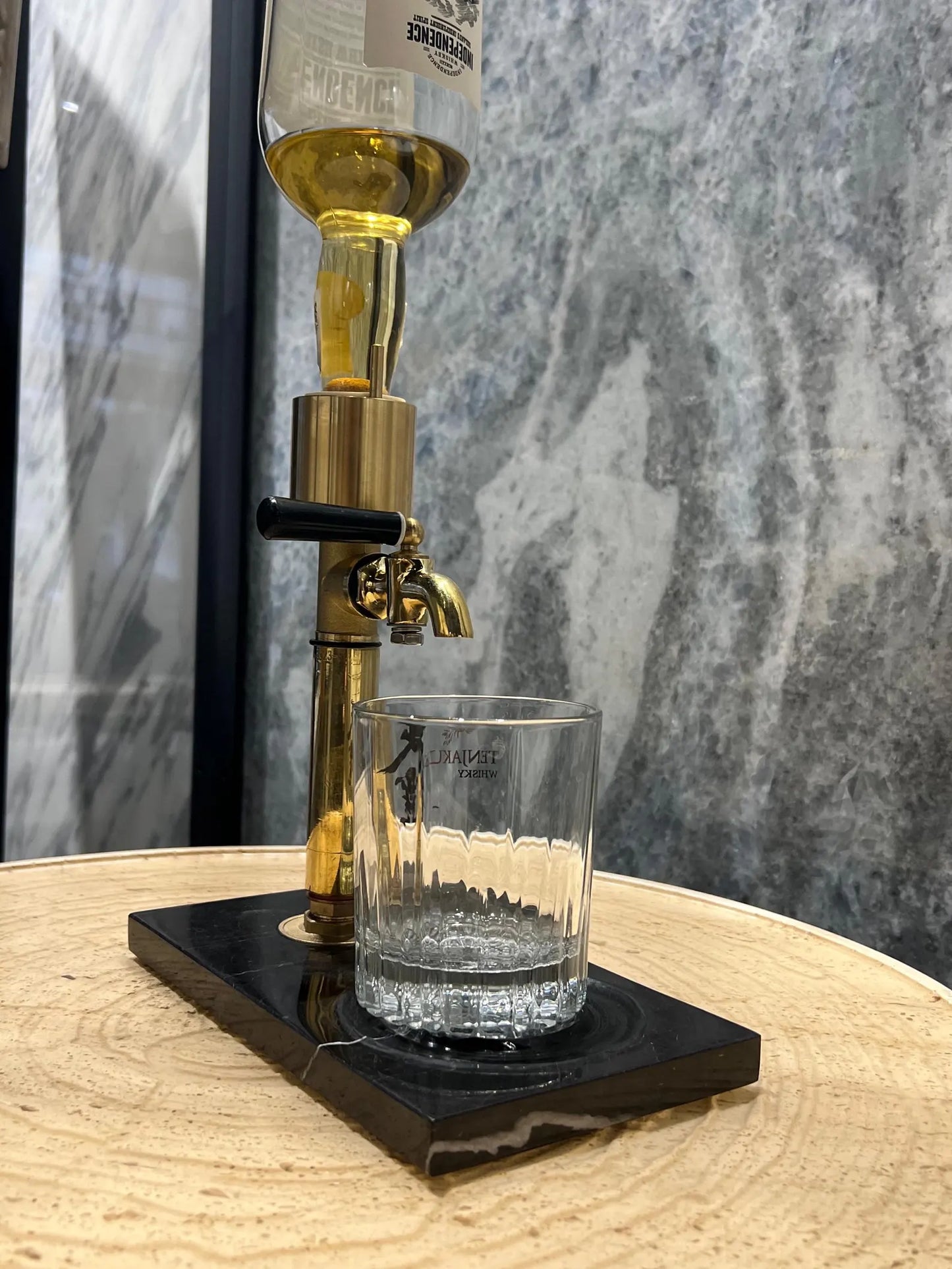 Luxury Marble Whiskey Dispenser