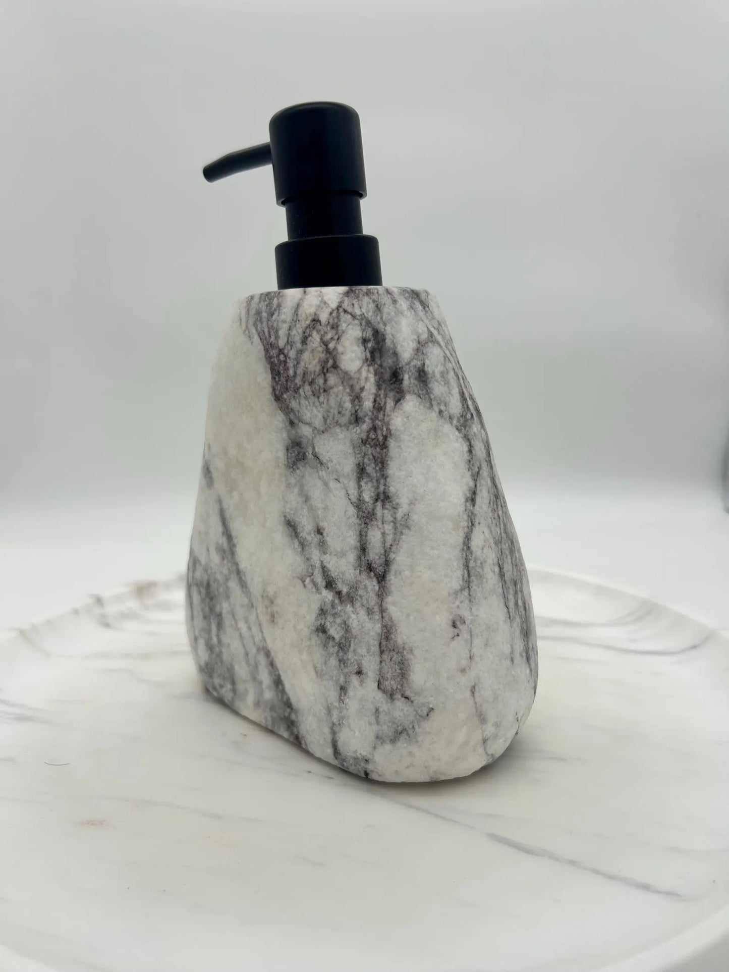 Hand soap dispenser marble, bathroom accessories