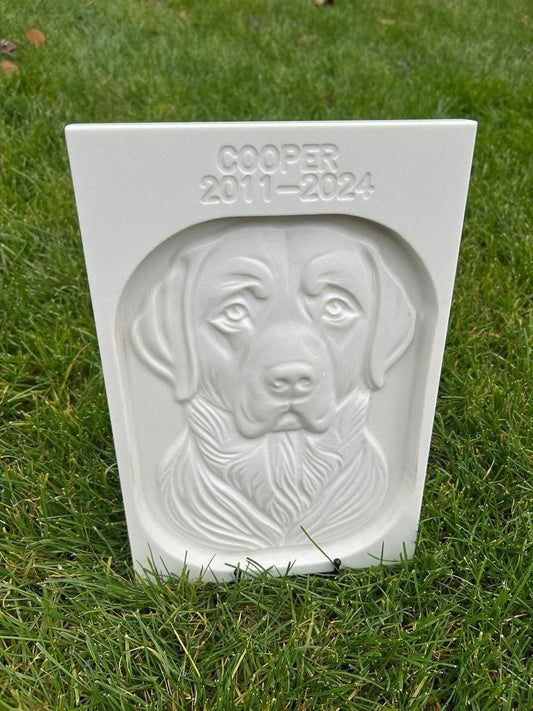 Personalized Marble Pet Memorial Stone