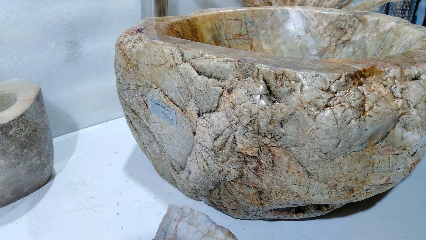 Marble,Natural stone and Hand Carved Sink