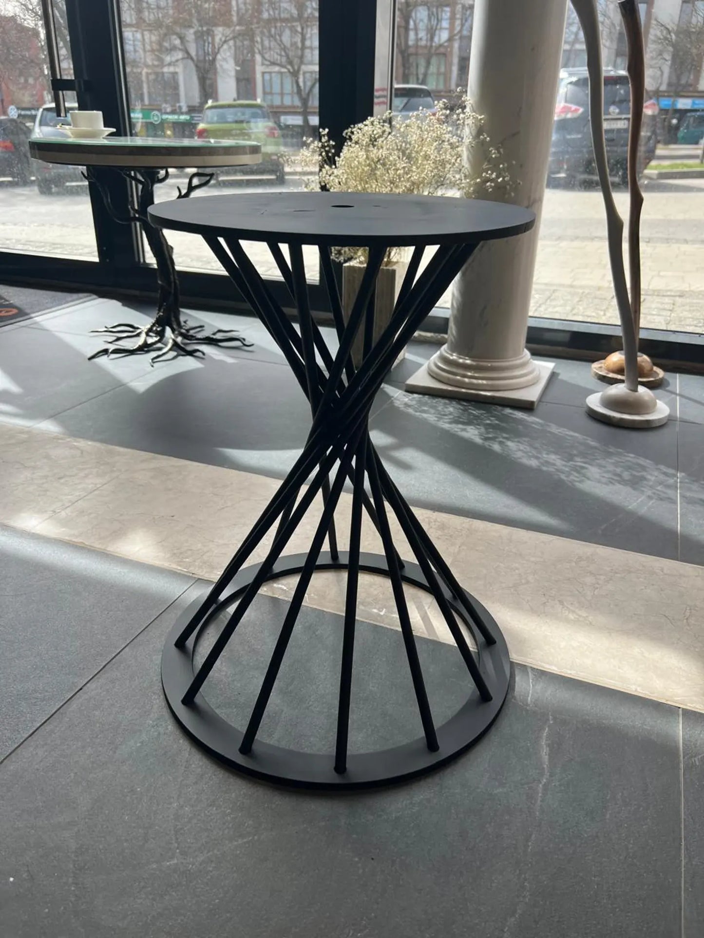 Modern marble coffee table