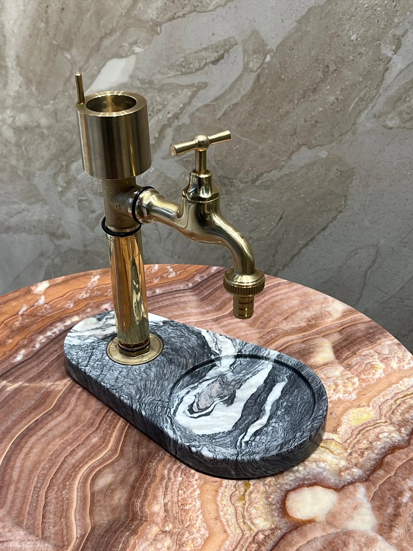 Luxury Marble Whiskey Dispenser