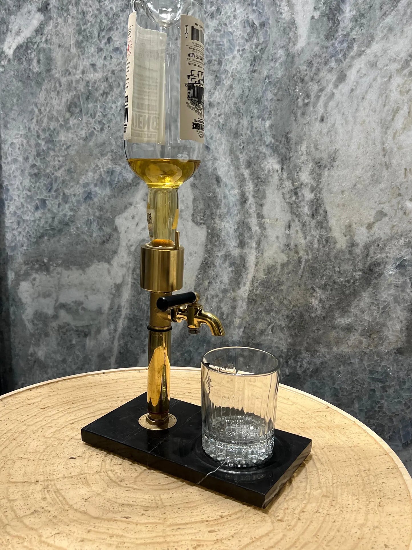Luxury Marble Whiskey Dispenser
