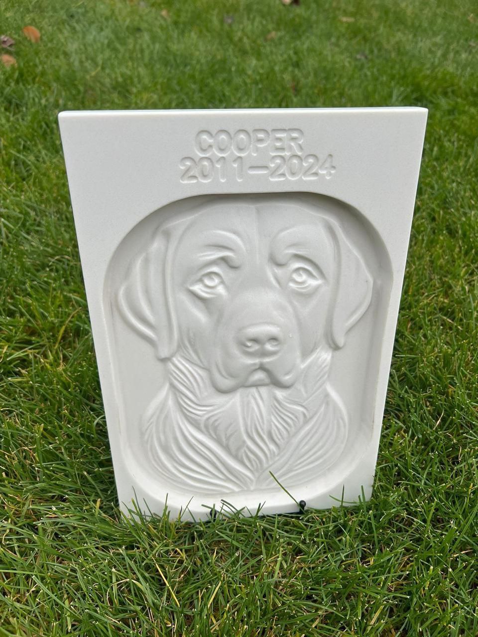 Personalized Marble Pet Memorial Stone